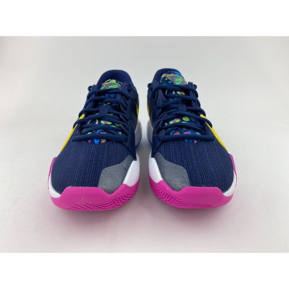 Nike Zoom Freak 2 Superstitious Men's Basketball Shoes Sneakers Navy - Picture 8 of 12